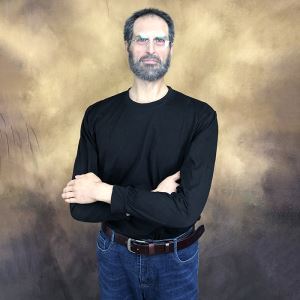 Steve Jobs  1: 1  Hyperrealistiske silikongummi-statuer